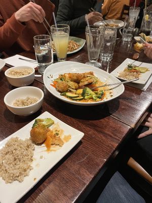   at Franchia Vegan Cafe in New York City