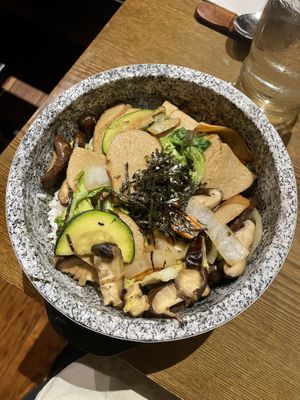   at Franchia Vegan Cafe in New York City