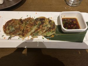 These were SO good!  at Franchia Vegan Cafe in New York City