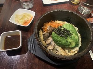   at Franchia Vegan Cafe in New York City