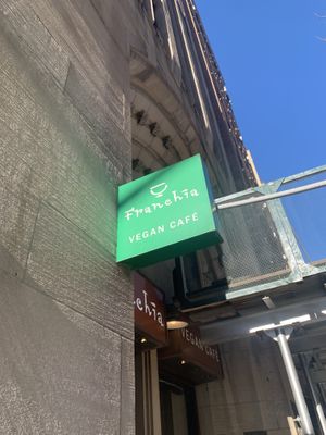   at Franchia Vegan Cafe in New York City