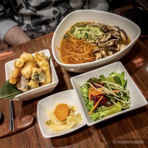   at Franchia Vegan Cafe in New York City