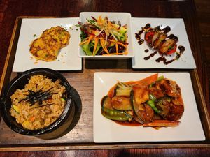 Choices at Franchia Vegan Cafe in New York City