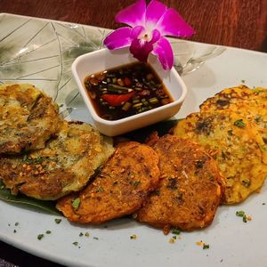 Starters at Franchia Vegan Cafe in New York City
