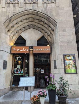  at Franchia Vegan Cafe in New York City