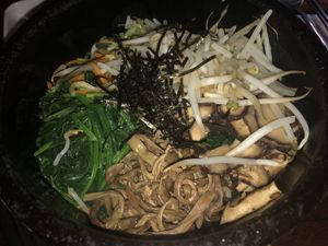 Bibimbap classic   at Franchia Vegan Cafe in New York City