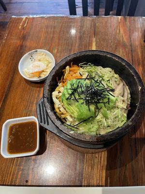   at Franchia Vegan Cafe in New York City