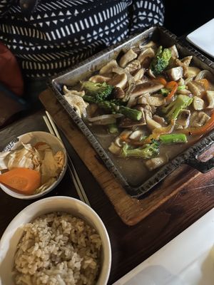 Sizzling Bulgogi #Veganuary at Franchia Vegan Cafe in New York City