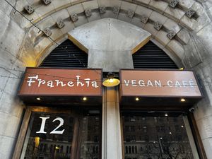   at Franchia Vegan Cafe in New York City
