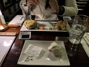   at Franchia Vegan Cafe in New York City