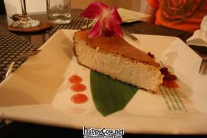 Cheezecake! at Franchia Vegan Cafe in New York City