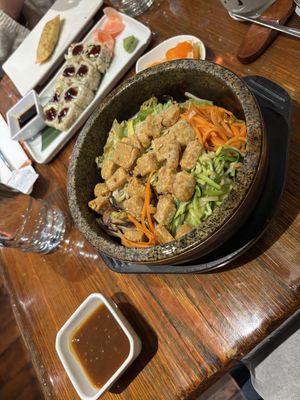   at Franchia Vegan Cafe in New York City