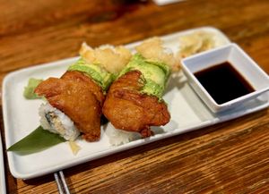 Rainbow Roll  at Franchia Vegan Cafe in New York City