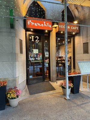   at Franchia Vegan Cafe in New York City