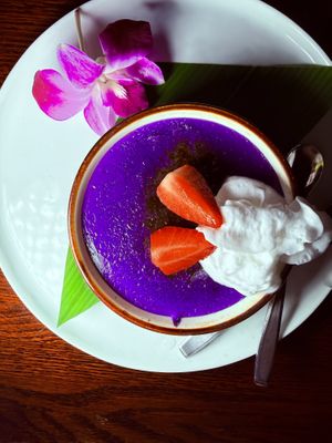   at Franchia Vegan Cafe in New York City