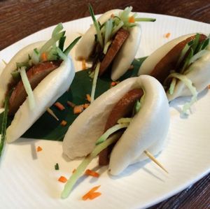 Buns! at Franchia Vegan Cafe in New York City