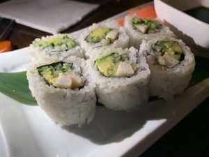 rolls at Franchia Vegan Cafe in New York City