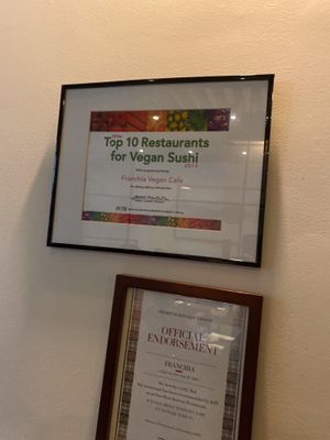 top 10 at Franchia Vegan Cafe in New York City