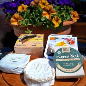 Selection of cheezes at The Black Cow Shop in Charleroi