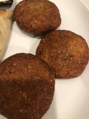 Sweet Potato Kibbeh at Amar Mediterranean Bistro in Delray Beach