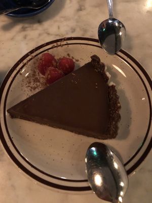 Chocolate desser  at Amar Mediterranean Bistro in Delray Beach