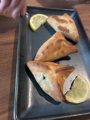 Spinach Fatayer  at Amar Mediterranean Bistro in Delray Beach