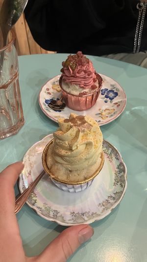 Vegan cupcakes  at Garden in Angouleme