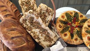 Brioche vegana / Pão de Saraceno s/glúten  at Paraiso in Paraty