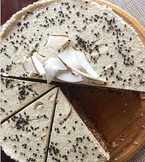 Flor de coco vegano s/gluten  at Paraiso in Paraty