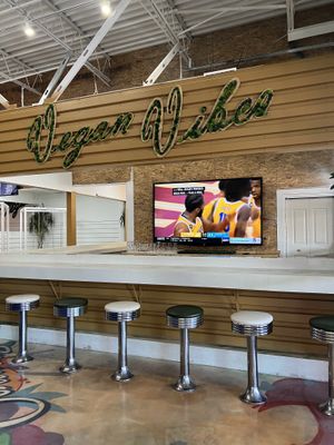 Bar  at Plant Based Pizzeria in Sandy Springs