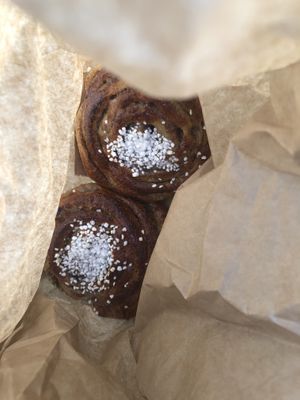 TA cinnamon buns  at STUK in Jonkoping
