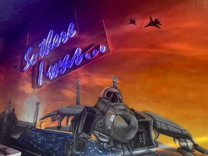 ✈️   at Full Afterburner Calzones in Denver