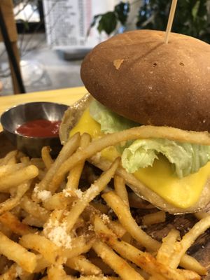 Think burger 띵크벅ㅓ at Think Vegan in Seoul