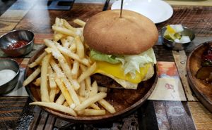 Think Vegan Burger at Think Vegan in Seoul