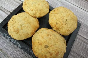 Bhatura (vegan) at Bharat Gangaram in North West London
