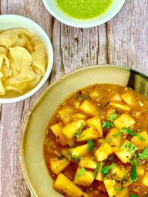 Hot & Sour Mogo (vegan) at Bharat Gangaram in North West London