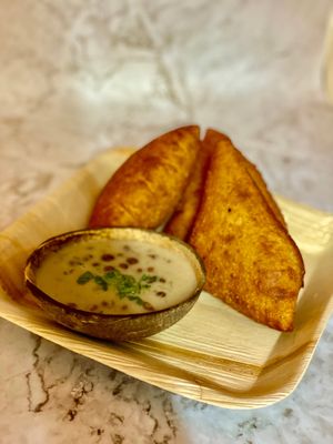 Mandazi & Barazi (vegan) at Bharat Gangaram in North West London