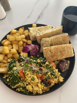 Tofu Breakfast  at Café 413 in Rincon
