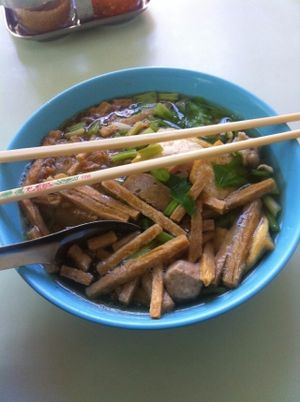 Noodle soup at Tien Sin - Si Wiang in Bangkok