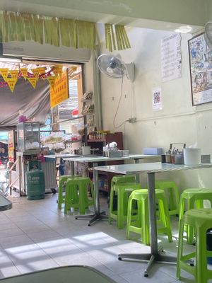 Inside  at Tien Sin - Si Wiang in Bangkok