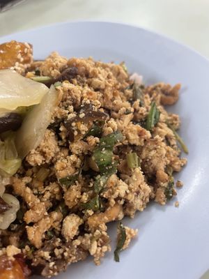 Minced meat but cilantro   at Tien Sin - Si Wiang in Bangkok