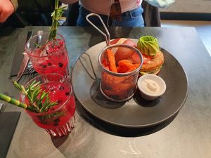 Very nice restaurant with lots of vegan options in Madrid! Very Happy Cows! at The Avocado Show in Madrid