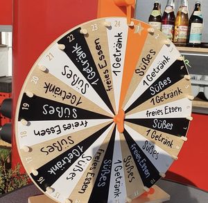 Beim 10. Essen darf man an der Scheibe drehen 🍔 at Rudi's Rolling Kitchen in Bad Aibling