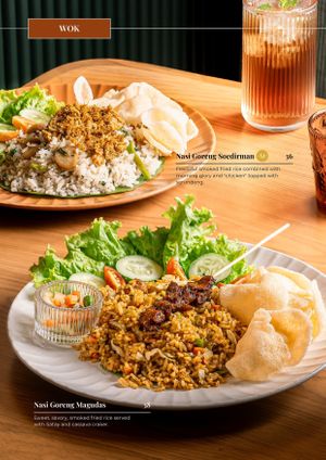 WOK at Soedirman Coffee & Eatery in Bandung