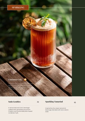 Sparkling at Soedirman Coffee & Eatery in Bandung