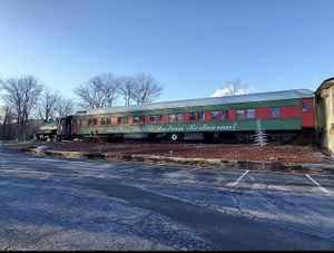 Outside of restaurant  at Tandoor Palace  in Tannersville