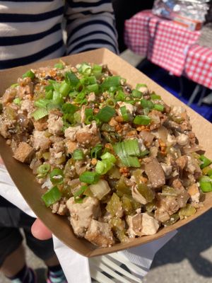 Tofu sisig at Chef Reina in Brisbane