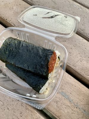 Spam Musubi- my GF liked it. at Chef Reina in Brisbane