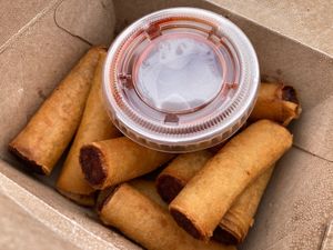 Lumpia Shanghai #veganuary at Chef Reina in Brisbane