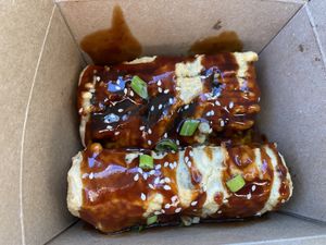 Vegan Omni Pork Musubi   at Chef Reina in Brisbane